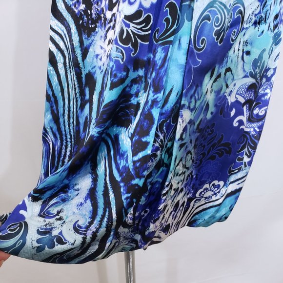 Cache Silk Strapless Dress Size 14 - Picture 7 of 12